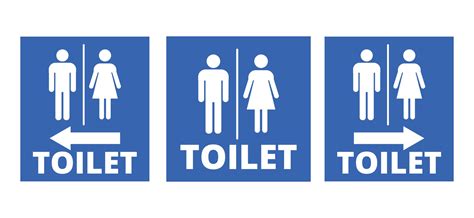 Toilet Sign Vector Art, Icons, and Graphics for Free Download