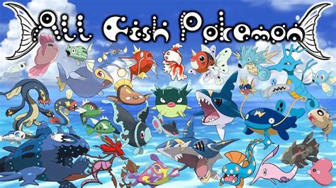 25 Intriguing Fish Pokemon For Fish Lovers