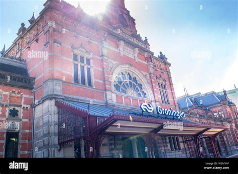 Beautiful Building in Groningen Stock Photo - Alamy