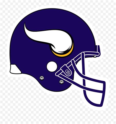 Vikings Football Helmet Clipart - Minnesota Vikings Helmet Svg Emoji,Vikings Emoji - free ...