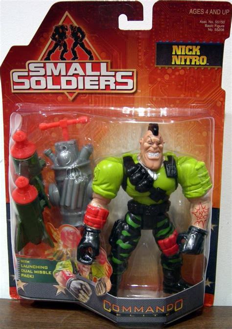 Nick Nitro Figure Small Soldiers Commando Elite Kenner