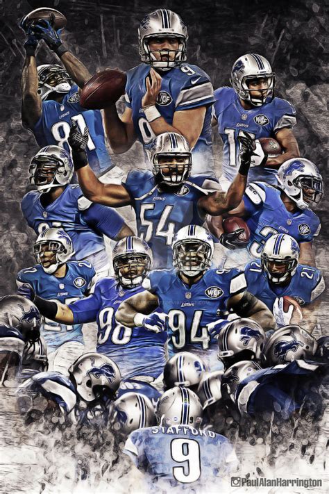 Detroit Lions 2015 Poster 24 X 36 by DigitalRebel77 on DeviantArt