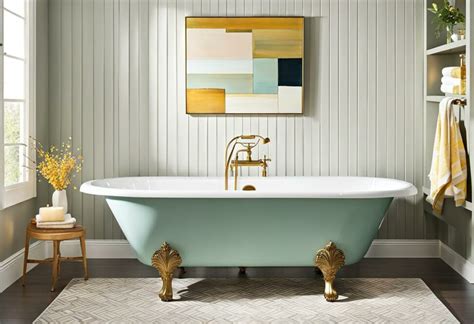 Eye-Catching Clawfoot Tub Color Ideas to Inspire Your Bathroom Remodel ...