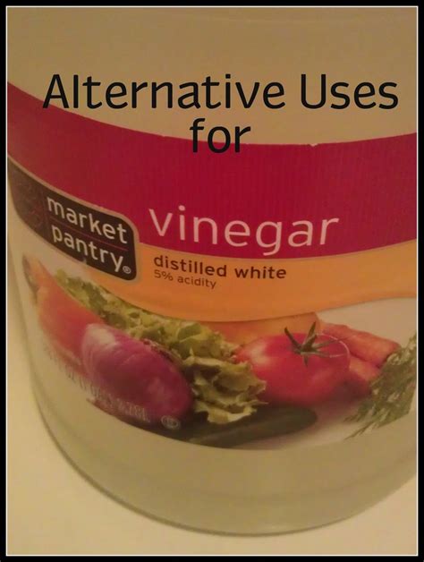 My Life's a Treasure: Alternative Uses for White Distilled Vinegar ...