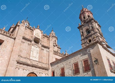 Morelia Cathedral, Michoacan (Mexico) Stock Image - Image of michoacan, morelia: 24688117