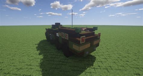 Modern Warfare BTR-80 | Amphibious Armored Personnel Carrier Minecraft Map