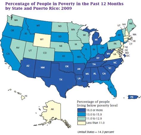 Census Data Shows Poverty Rates by State in 2009 - The New York Times