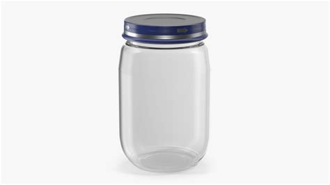 Baby Food Empty Jar 170g 3D Model $17 - .3ds .blend .c4d .fbx .max .ma ...