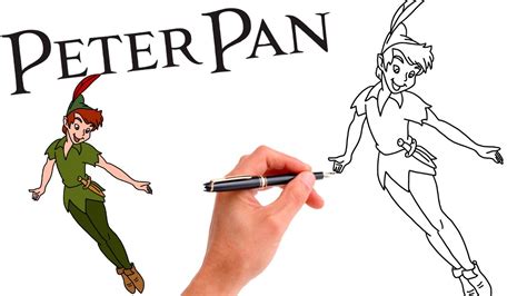 How To Draw Peter Pan Disney Easy Drawings Dibujos Faciles | The Best ...