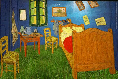 I see drawings and pictures in the poorest of huts and the dirtiest of corners. Van Gogh ...