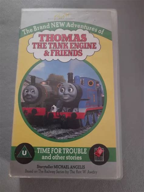 THOMAS THE TANK Engine And Friends Vhs Time For Trouble And Other ...