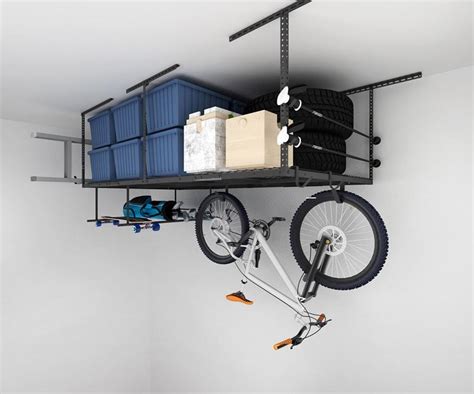 Fleximounts Overhead Garage Storage Rack 4x8 Review | Emily Reviews