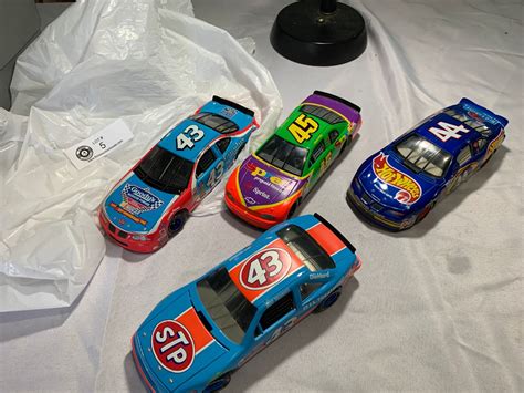 Lot of 4 Nascar Diecast 1/24 Scale Cars