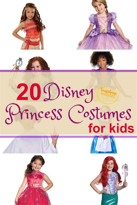 20 Disney Princess Costumes for Kids - Sunshine Whispers