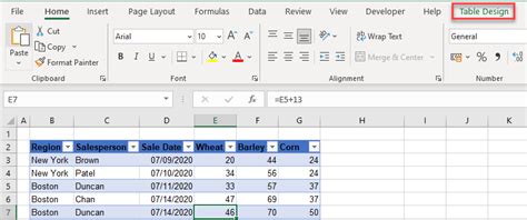 How to Use Table Tools in Excel - Automate Excel