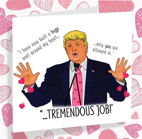 Donald Trump Funny Anniversary Card | Trump Anniversary Card