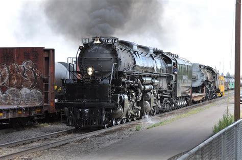 Union Pacific Fires Up ‘Big Boy’ to Move Rare 2-10-2 - Railfan ...