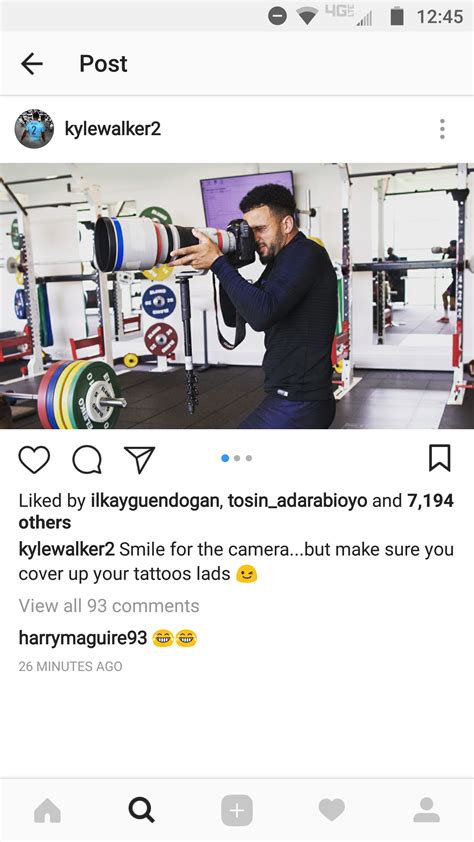 Kyle Walker banter on Instagram : r/MCFC