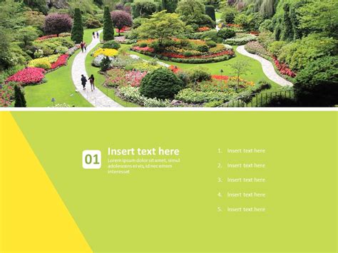 Garden Landscaping - Free Powerpoint Templates Design