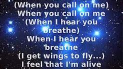 celine dion im alive lyrics - YouTube