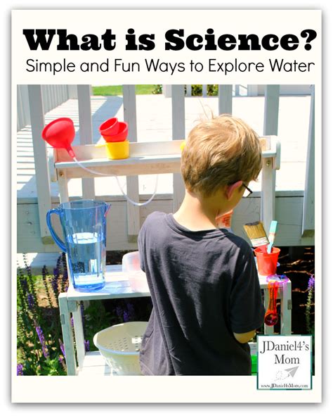 What is science? Simple and Fun Ways to Explore Water