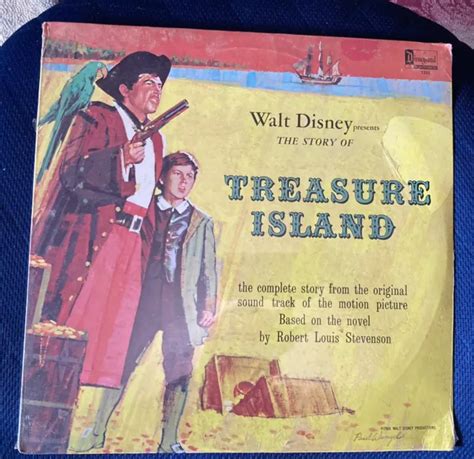 WALT DISNEY - The Story of Treasure Island (LP, 1964, Disneyland) 1251 ...