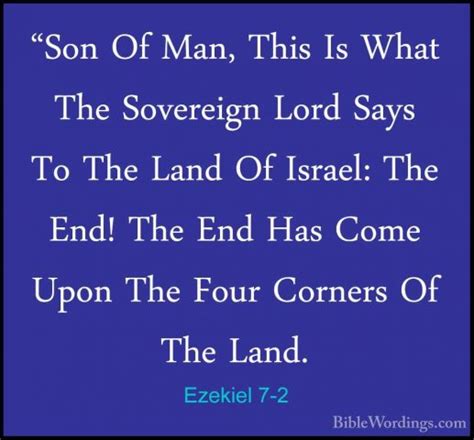 Ezekiel 7 - Holy Bible English - BibleWordings.com