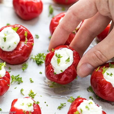 Stuffed Cherry Peppers Recipe - Cooking LSL