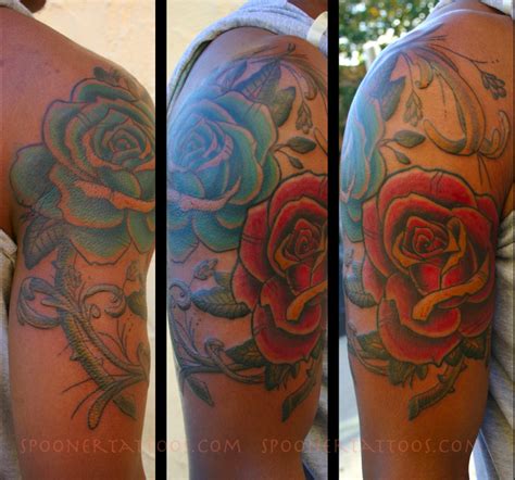 tattoo on dark skin | | Skin color tattoos, Dark skin tattoo, Color tattoo