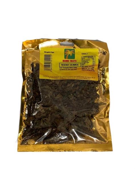 Dried Scent leaves - Afrobasket UK