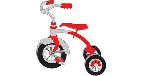 Cartoon Tricycle Cliparts