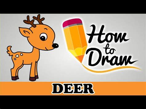 Deer Drawing For Kids