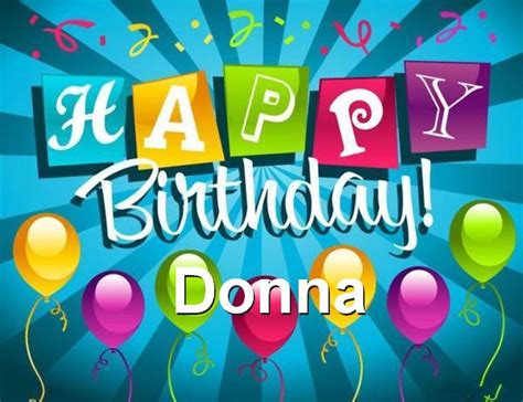 happy birthday donna clipart - Clipground