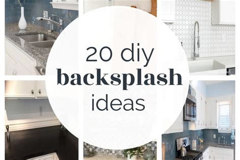 20 Must See DIY Kitchen Backsplash Ideas