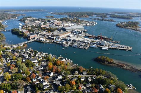 Portsmouth, New Hampshire and home (coastal aerial photos) | LaptrinhX ...