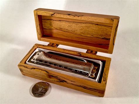 Harmonica box with mini wood hinges | Harmonica, Harmonica cases, Wood ...