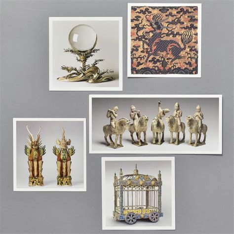 Art of China Museum Postcard Set - Philadelphia Museum Of Art