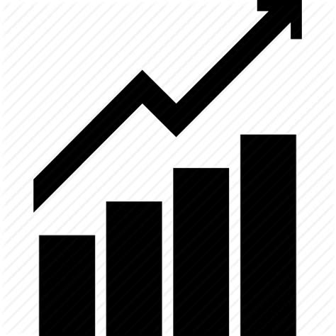 Graph With Up Arrow Png Transparent Background Free Download 3462 ...