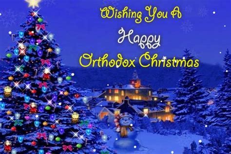 Thank You For Your Warm Wishes. Free Orthodox Christmas eCards | 123 ...