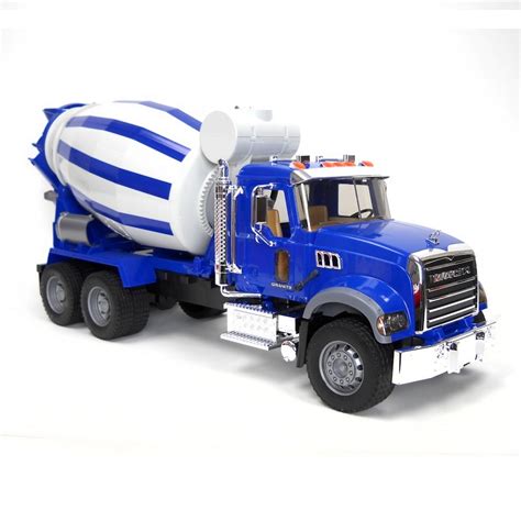 Tosyen.com | Bruder Toys 2814 - MACK Granite Cement Mixer Truck