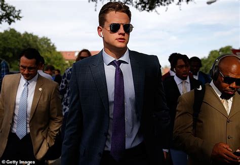 Joe Burrow: Bengals quarterback's best outfits after dropping out of Super Bowl | Daily Mail Online