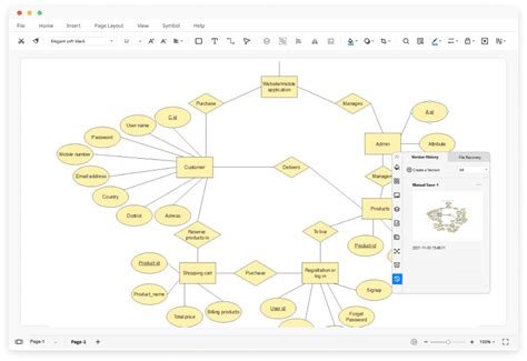 ER-Diagramm-Tool mit kostenlosen Vorlagen - EdrawMax