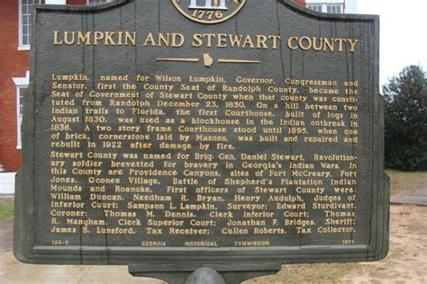 Lumpkin and Stewart County - Georgia Historical Society