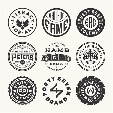 Inspiring Vintage Badge Logos from 2000 - 2020 - Designbolts