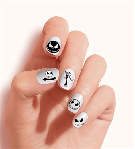 Jack Skellington Nails