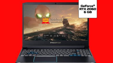 Acer Predator Helios 300 PH315-52-79MF é bom RTX 2060 NotebookDM