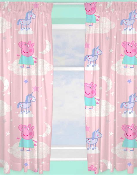 Wholesale 5056197132128 Peppa Pig 66x54 Curtain Set | Character Ready Made Curtains | Bedding ...