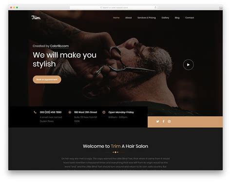 Free Artist Website Templates