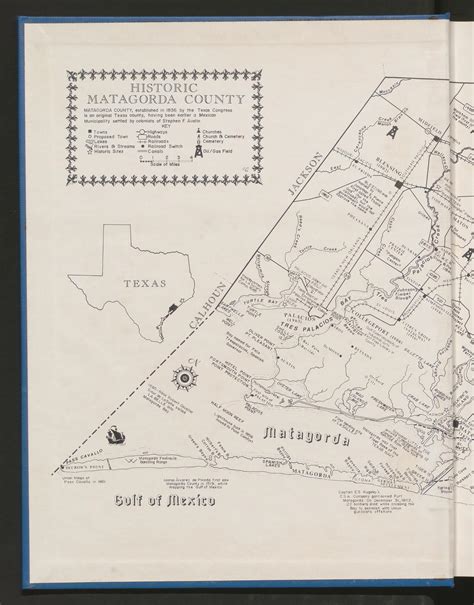 Historic Matagorda County, Volume 1 - Page Front Inside - The Portal to Texas History