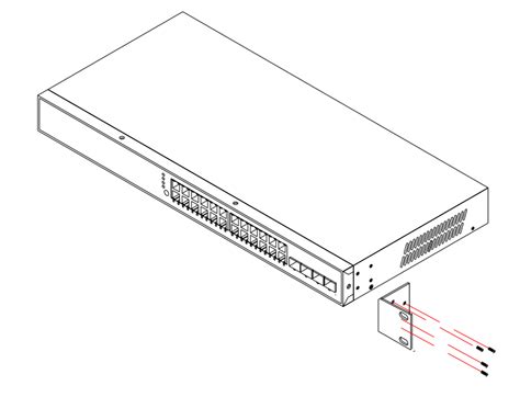 How to Mount a Network Switch to a Rack?